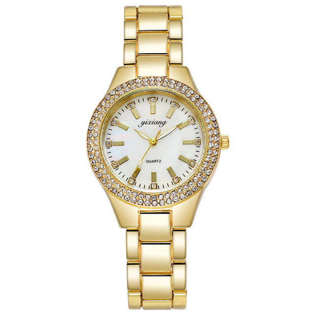 Korean fashion diamond women watch bracelet set