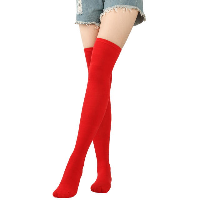 Christmas knee high socks