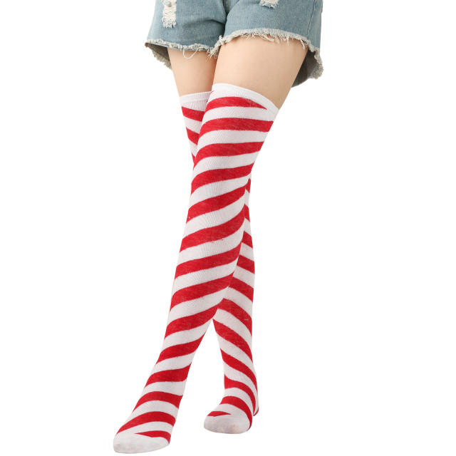 Christmas knee high socks