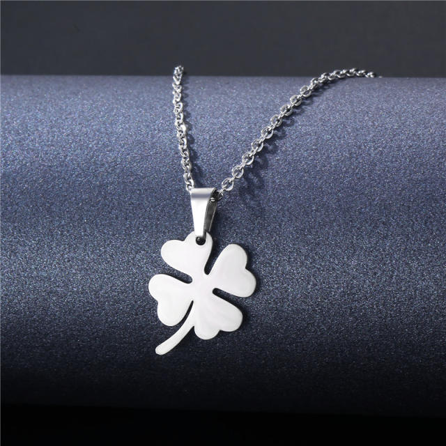 Occident fashion silver color stainless steel necklace