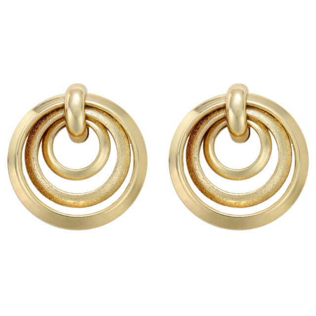 Occident fashion classic geometric earrings