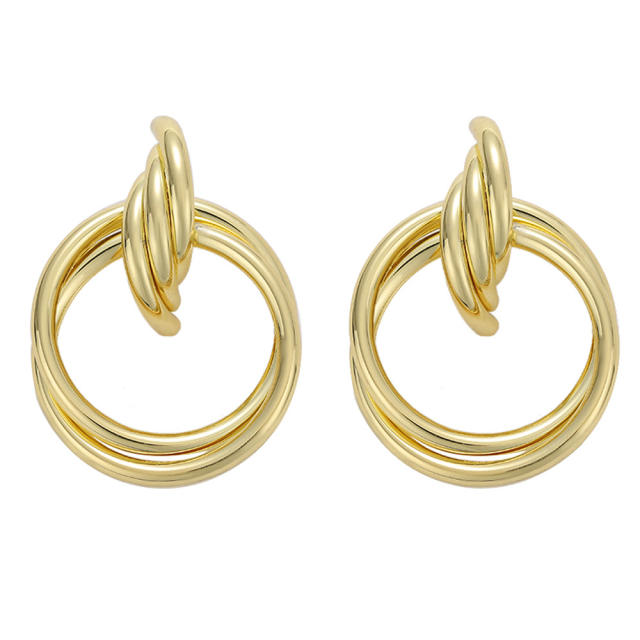 Occident fashion classic geometric earrings