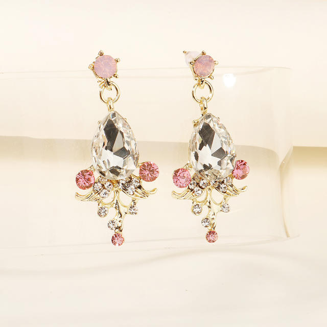 Occident fashion baroque crown earring set