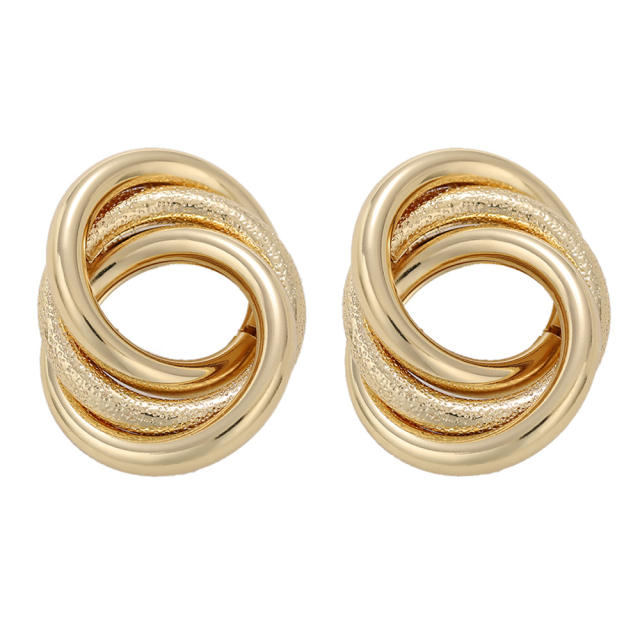 Occident fashion classic geometric earrings