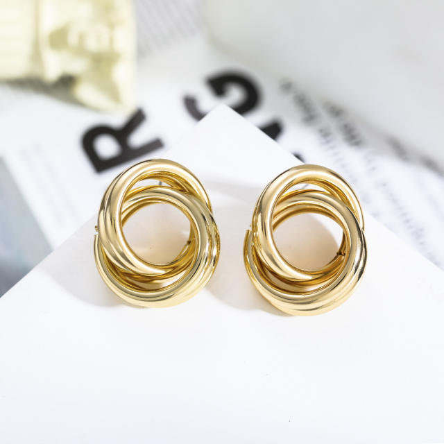 Occident fashion classic geometric earrings