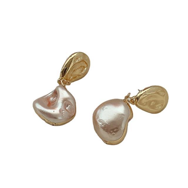 Baroque color pearl women earrings