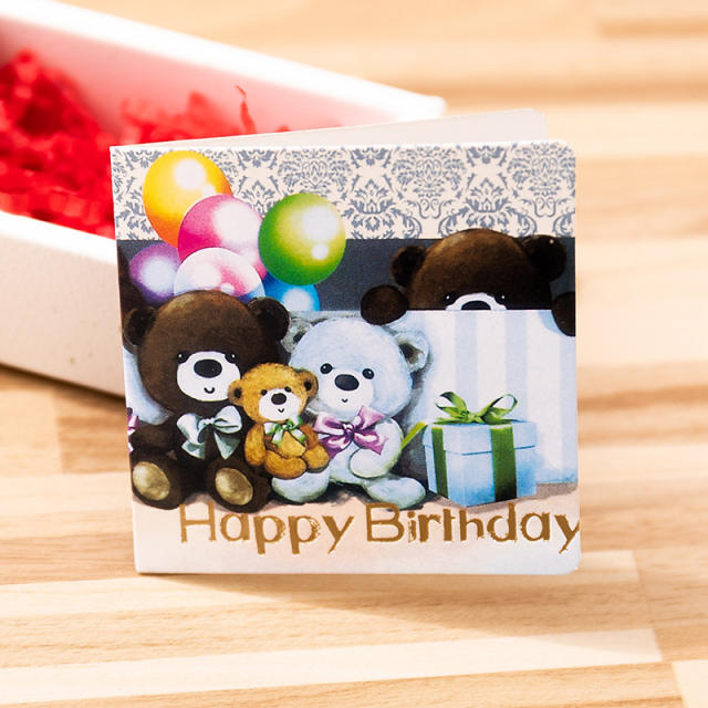 Creative greeting congratulation happy birthday cards