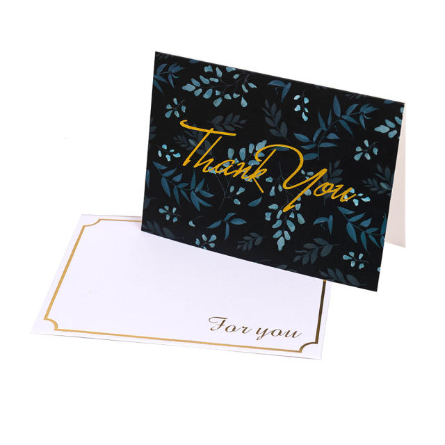 INS gold color letter happy birthday greeting cards