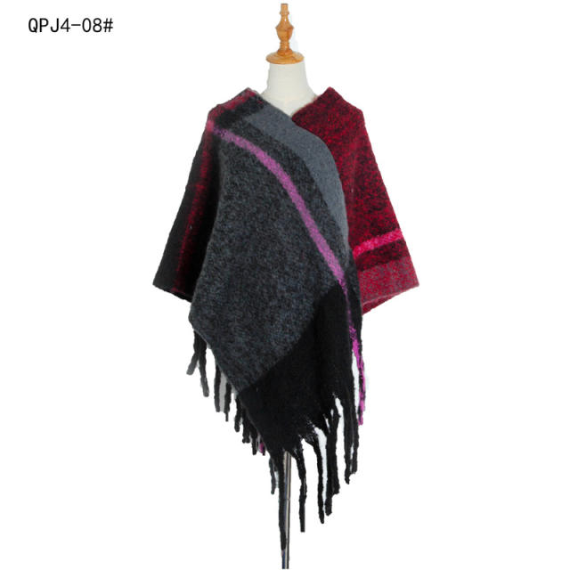 Occident fashion warm winter women shawl scarf