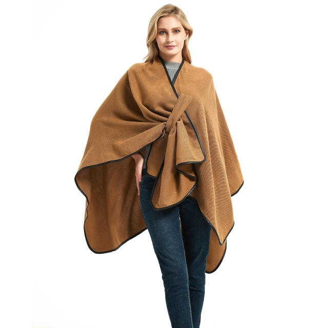 Occident fashion camel color women shawl scarf