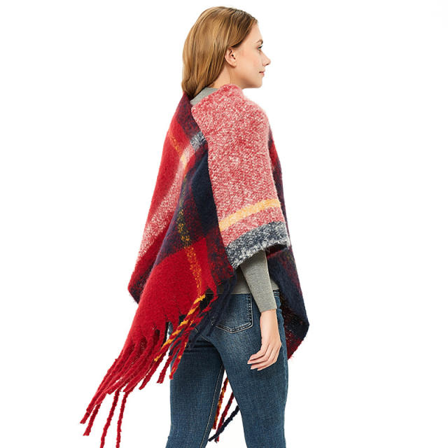 Occident fashion warm winter women shawl scarf