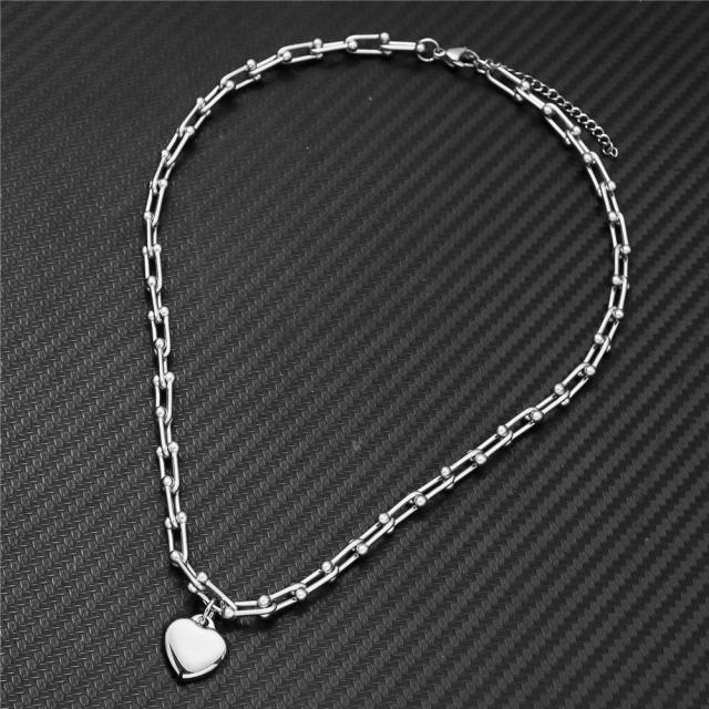 Delicate stainless steel necklace chain necklace