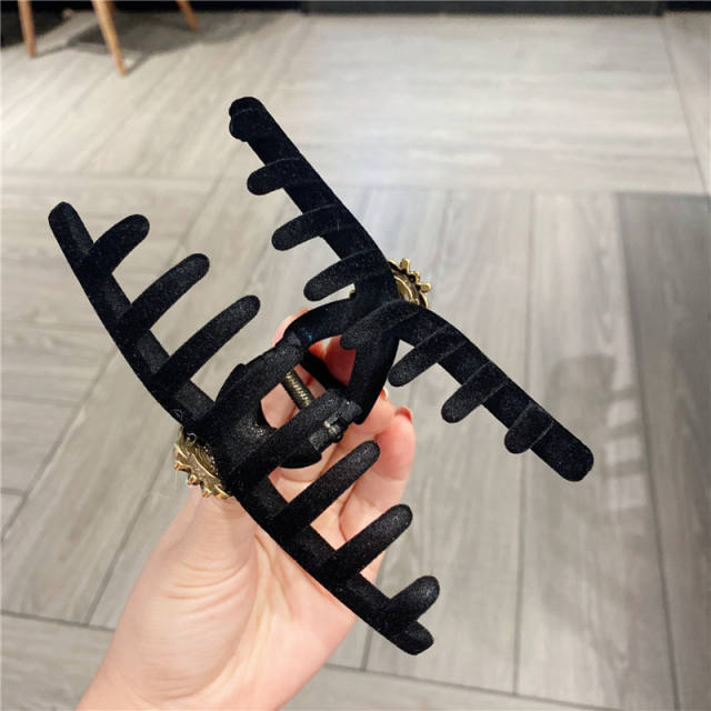 Vintage black color women hair clamp