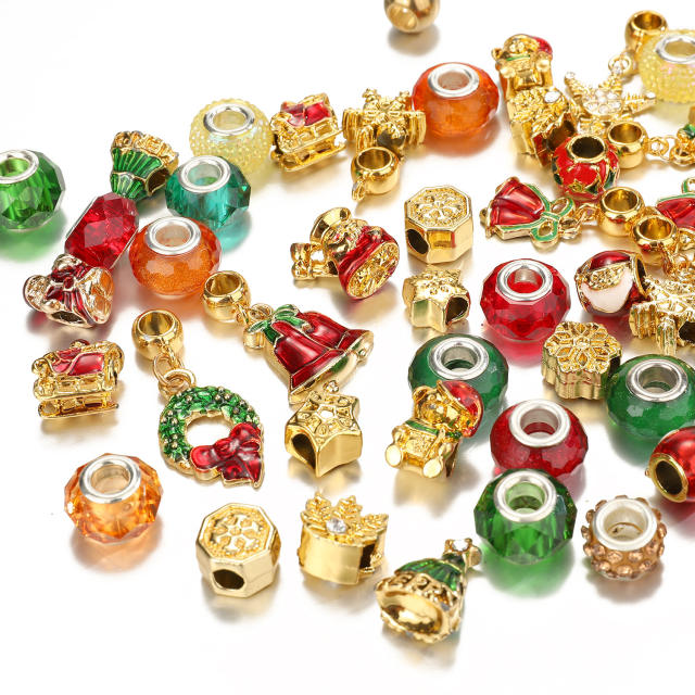 63PCS amazon popular christmas diy bracelet set for kids