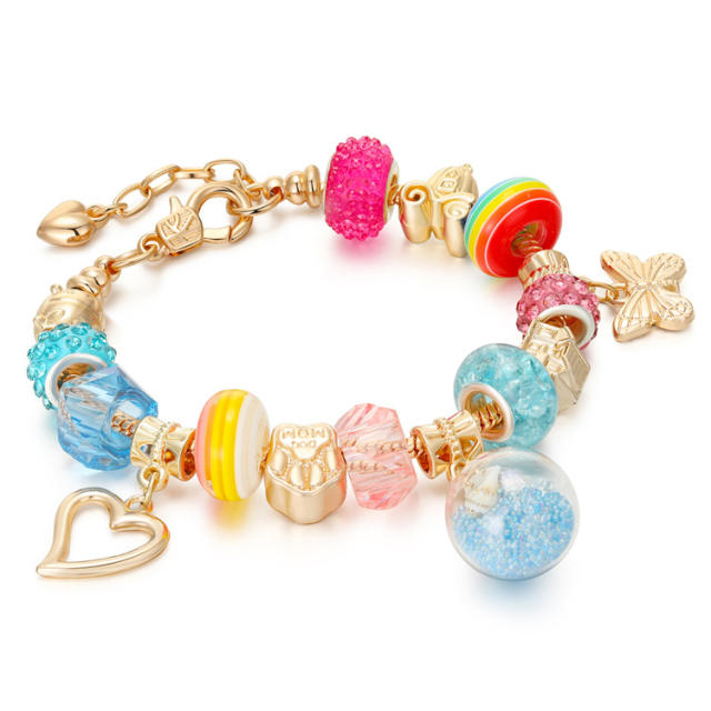 Colorful shell accessory diy bracelet
