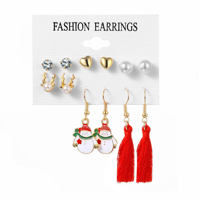 Christmas series earrings set