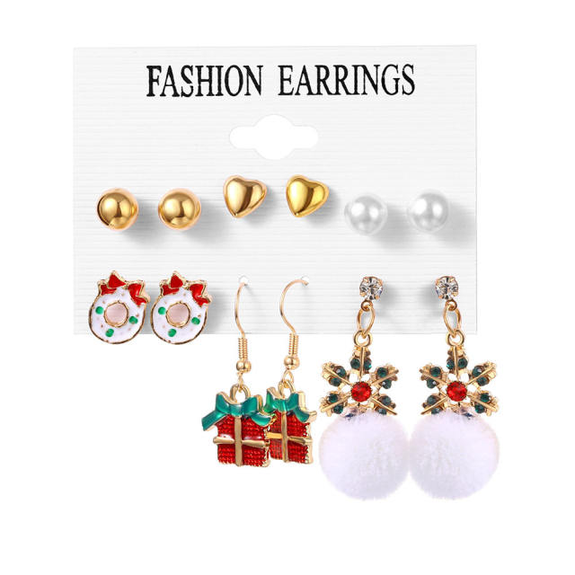 Christmas series earrings set