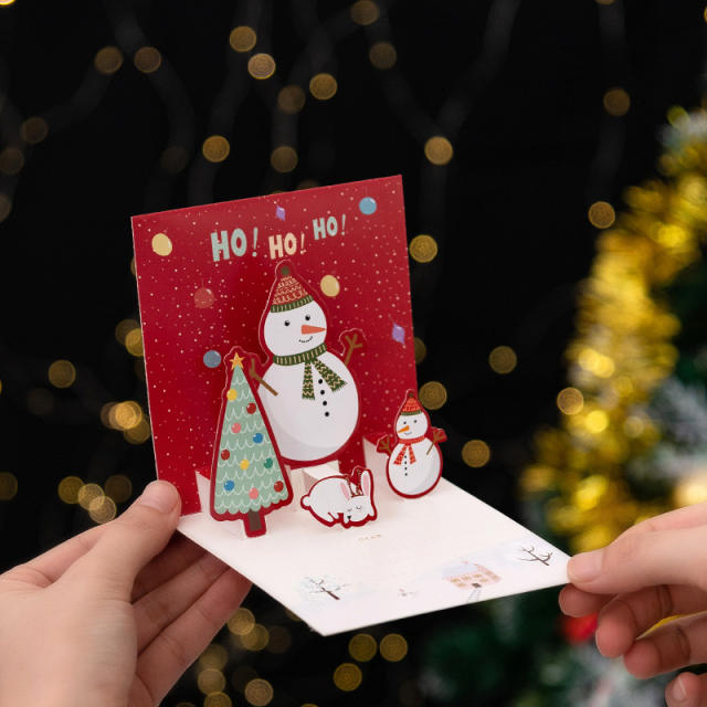 3D creative christmas cards