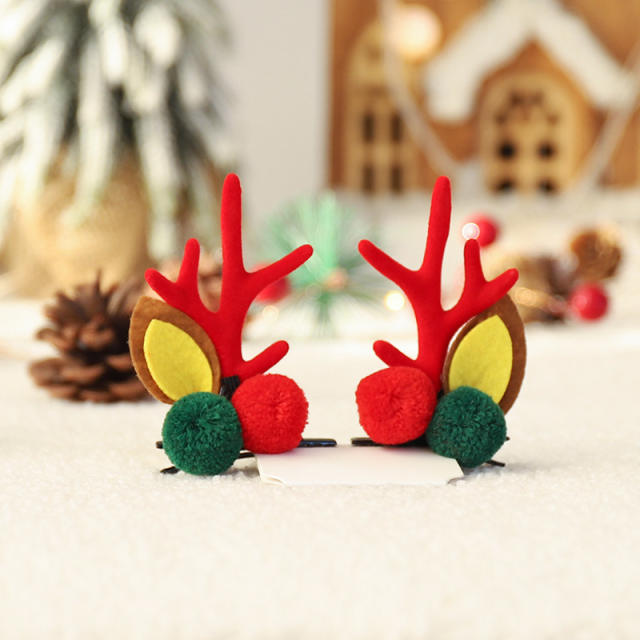 Cute christmas series duckbill hair clips for kids adults
