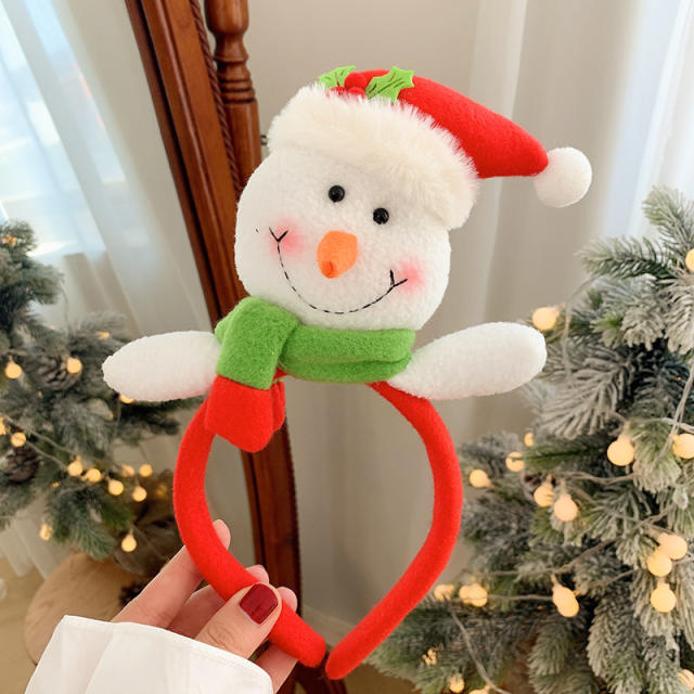 Christmas santa claus cute headband