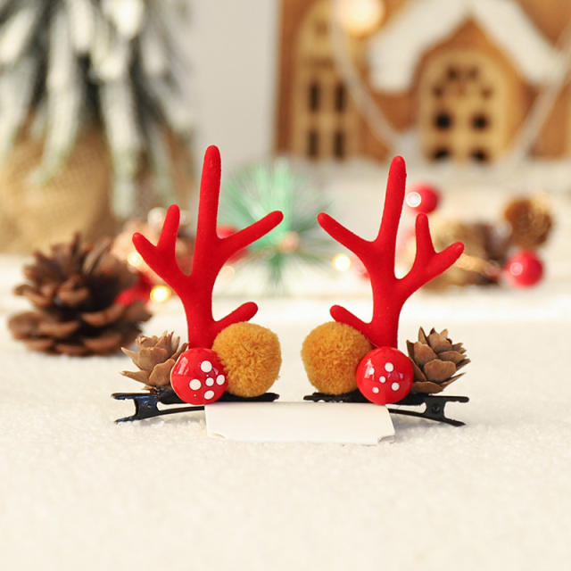 Cute christmas series duckbill hair clips for kids adults