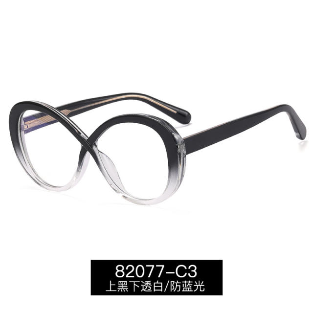 TR90 round shape colorful blue light reading glasses