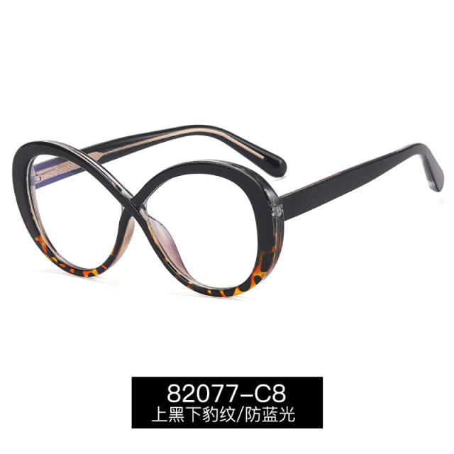 TR90 round shape colorful blue light reading glasses