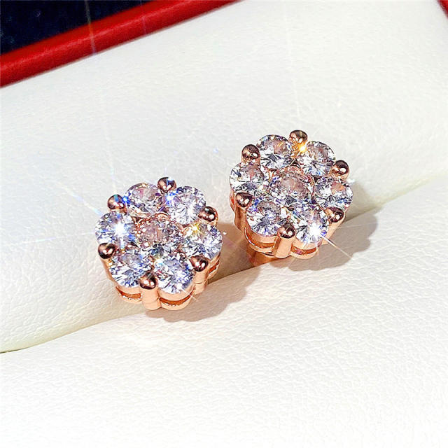 Hot sale diamond studs earrings for women