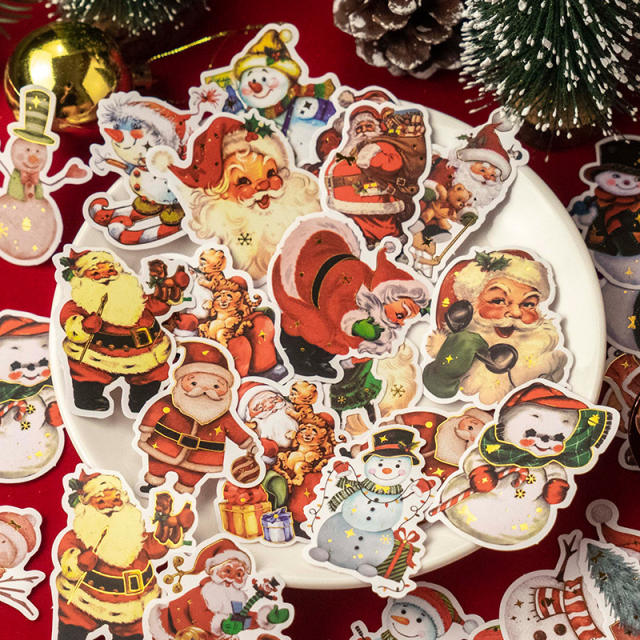 30pcs beautiful day christmas series stickers