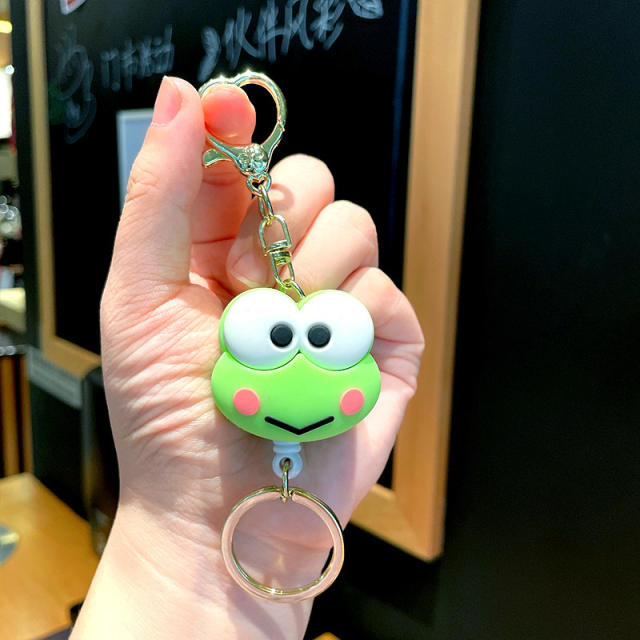 Cartoon frog keychain