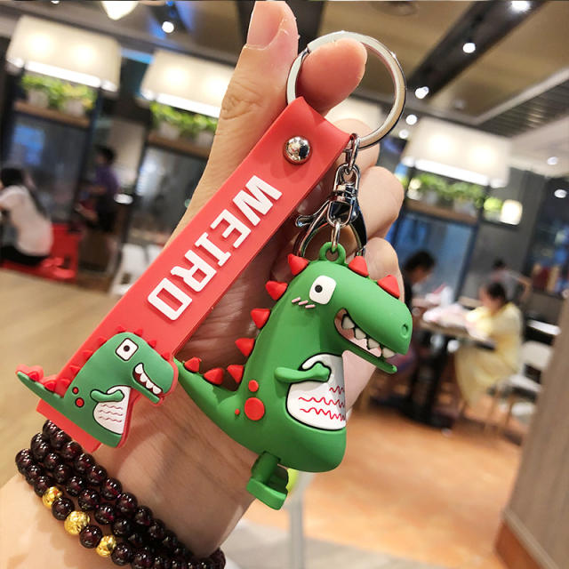 Korean fashion cute Dinosaur keychain