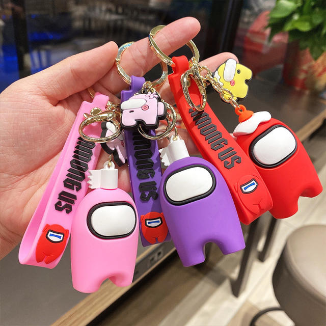 among us creative keychain