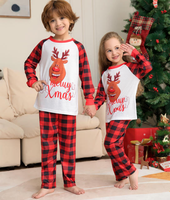 Christmas pajamas famlity match pajamas