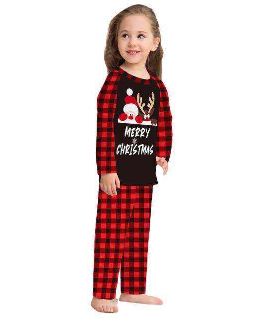 Amazon populr red black color christmas pajamas