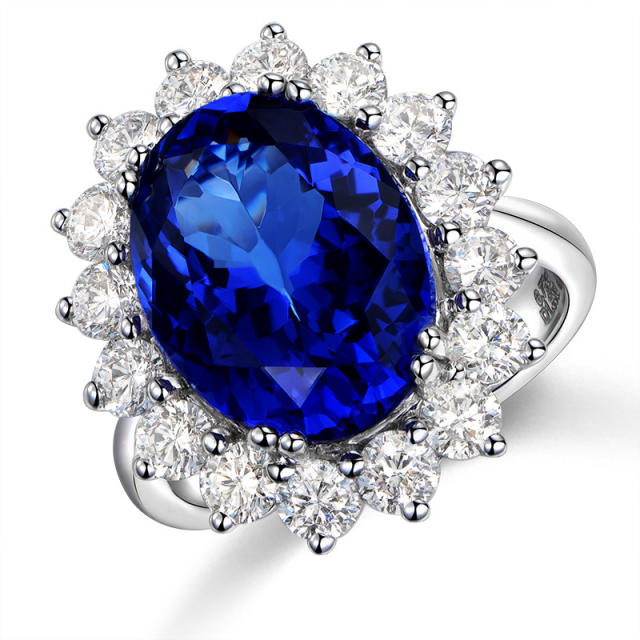 Luxury sapphire rings for women