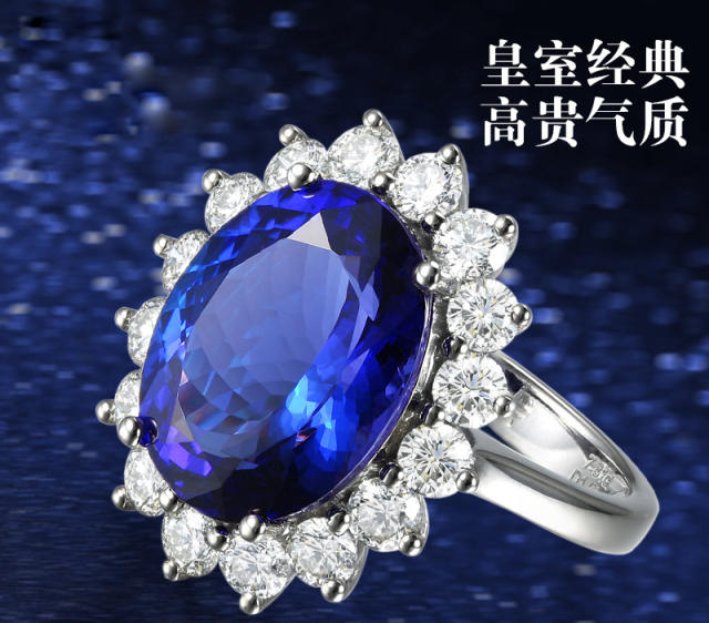 Luxury sapphire rings for women