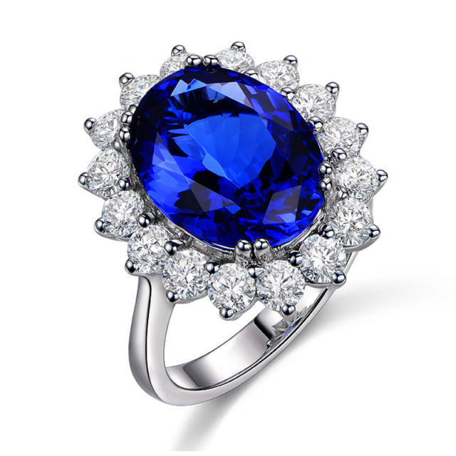 Luxury sapphire rings for women