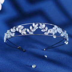 Korean fashion ins cubic zircon headband for wedding