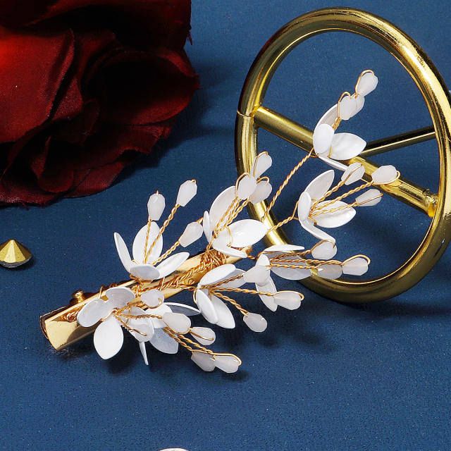 Korean fashion delicate flower bridal hair pins