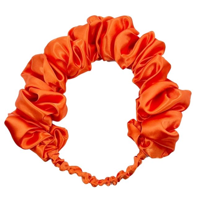 Amazon hot sale satin scrunchies headband
