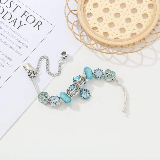 Spring summer new design daisy charm diy bracelet