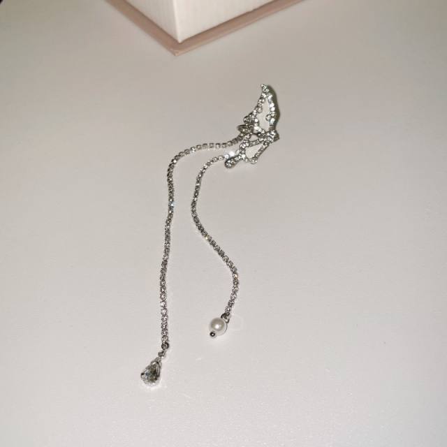 Personality silver color chain tassel ear cuff(1pcs price)