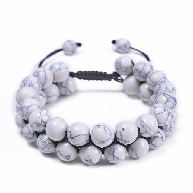 10mm tiger eye beads natural bead braid bracelet for men