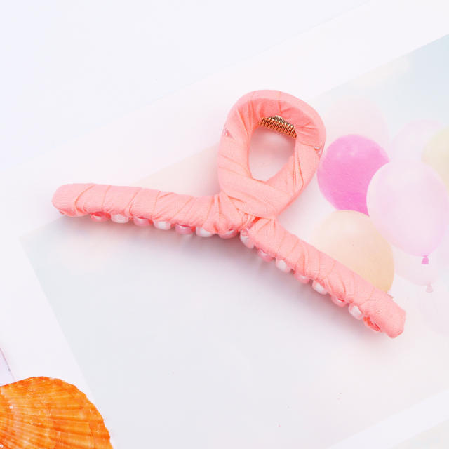 Large size candy color hair claw clips