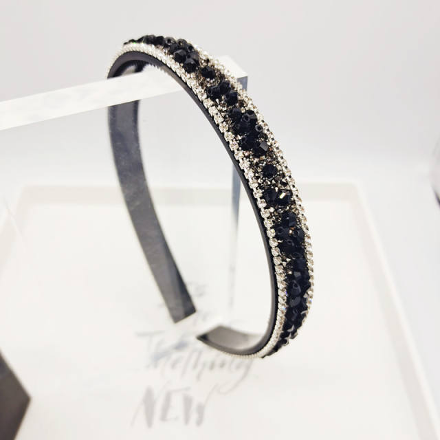 Korean fashion sequins crystal beads headband
