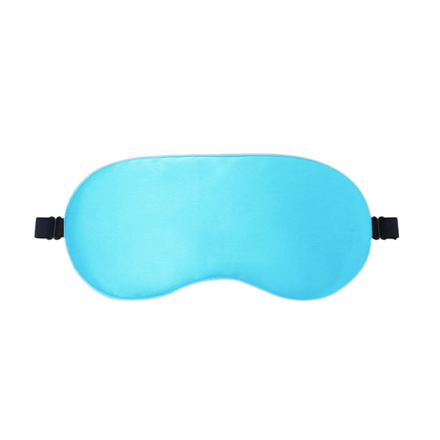 Double side imitation silk eye mask