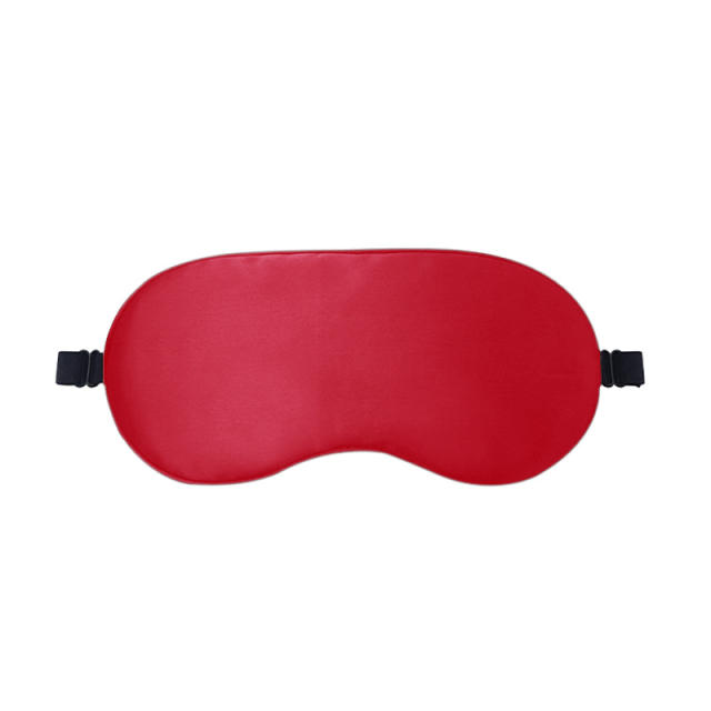 Double side imitation silk eye mask