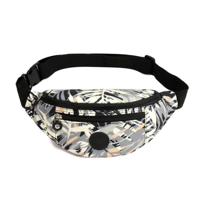 INS super hot color pattern casual funny bag waist bag