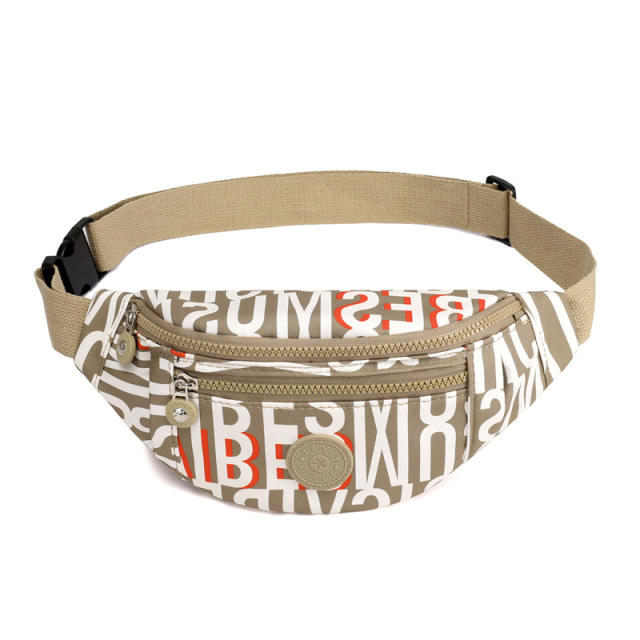 INS super hot color pattern casual funny bag waist bag