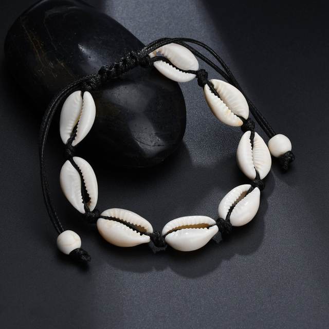 Persoanilty beach trend boho shell bracelet